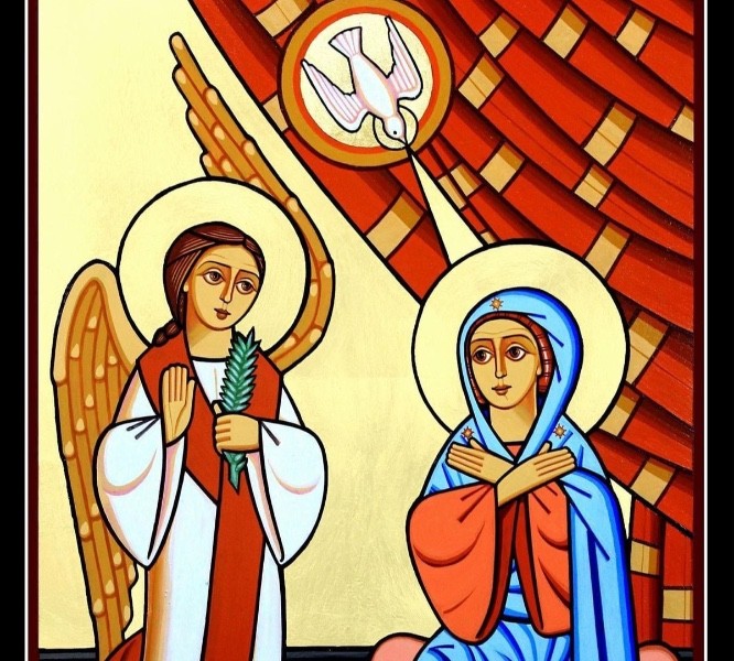 Aankondiging geboorte Jezus bij de Maagd Maria